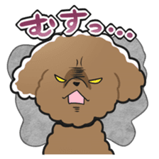 Toy poodle-chan sticker #14398022