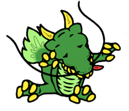 Clear-river Tatsu-kun sticker #14398093