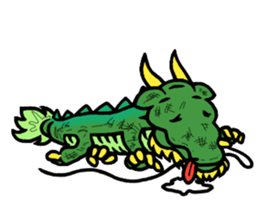 Clear-river Tatsu-kun sticker #14398096