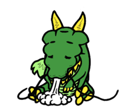 Clear-river Tatsu-kun sticker #14398098