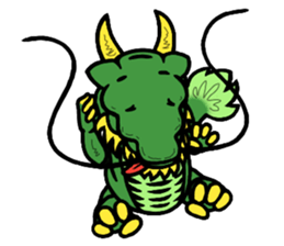 Clear-river Tatsu-kun sticker #14398107