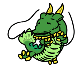 Clear-river Tatsu-kun sticker #14398110