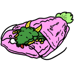 Clear-river Tatsu-kun sticker #14398115