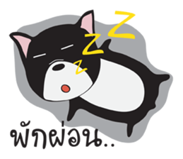 Frence Bulldog (Black Dogs) sticker #14398465