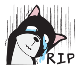 Frence Bulldog (Black Dogs) sticker #14398469