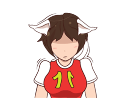 Cat girl mania sticker #14398787