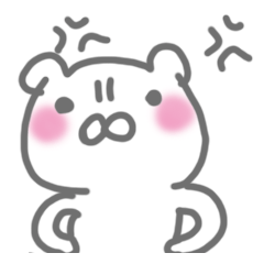 It's a bear! Sticker