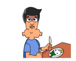 Bibo Man Move! sticker #14399375