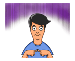 Bibo Man Move! sticker #14399379