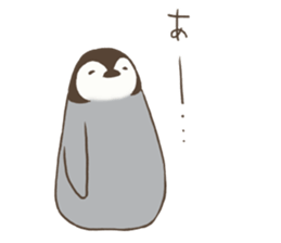 polar bear with penguin 2 sticker #14399674