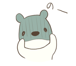 polar bear with penguin 2 sticker #14399683