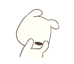 polar bear with penguin 2 sticker #14399684