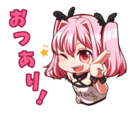 Stars at Belle idol! Rin-chan! sticker #14400440