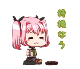 Stars at Belle idol! Rin-chan! sticker #14400444