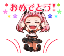 Stars at Belle idol! Rin-chan! sticker #14400446