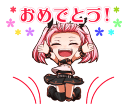 Stars at Belle idol! Rin-chan! sticker #14400446