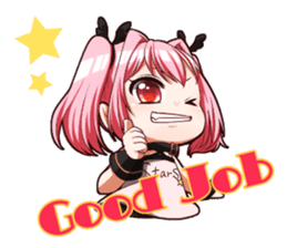 Stars at Belle idol! Rin-chan! sticker #14400448