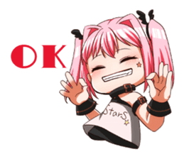 Stars at Belle idol! Rin-chan! sticker #14400456