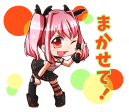 Stars at Belle idol! Rin-chan! sticker #14400469