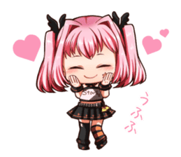 Stars at Belle idol! Rin-chan! sticker #14400472