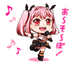 Stars at Belle idol! Rin-chan! sticker #14400475