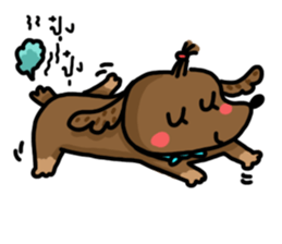 MuMu cute dog sticker #14400542