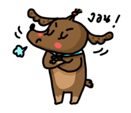 MuMu cute dog sticker #14400543