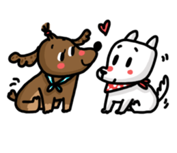 MuMu cute dog sticker #14400544