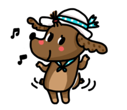 MuMu cute dog sticker #14400551