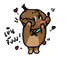 MuMu cute dog sticker #14400554