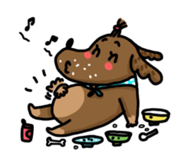 MuMu cute dog sticker #14400556
