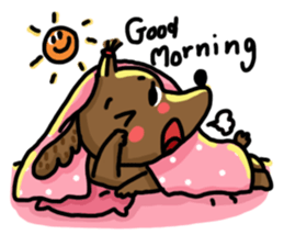 MuMu cute dog sticker #14400564