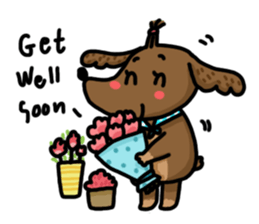 MuMu cute dog sticker #14400567