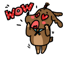 MuMu cute dog sticker #14400580