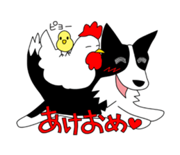 Love Love Border collies! 9 sticker #14400982