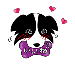 Love Love Border collies! 9 sticker #14400992