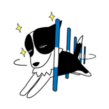 Love Love Border collies! 9 sticker #14400996