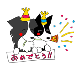 Love Love Border collies! 9 sticker #14400998