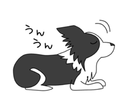 Love Love Border collies! 9 sticker #14400999