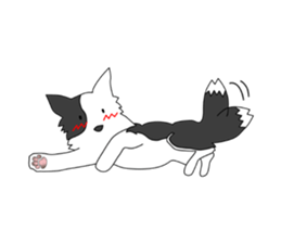 Love Love Border collies! 9 sticker #14401005