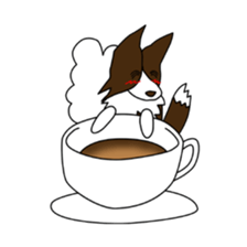 Love Love Border collies! 9 sticker #14401006