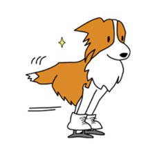 Love Love Border collies! 9 sticker #14401008