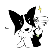 Love Love Border collies! 9 sticker #14401012