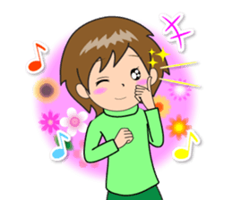 Nacchan dedicated sticker 3 sticker #14401039