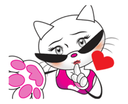 Sweetheart Cat 2- animated sticker sticker #14401958