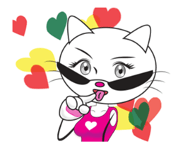 Sweetheart Cat 2- animated sticker sticker #14401964