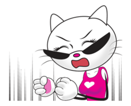 Sweetheart Cat 2- animated sticker sticker #14401967