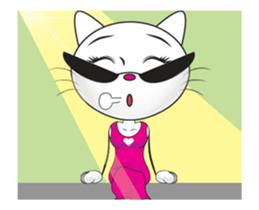 Sweetheart Cat 2- animated sticker sticker #14401968