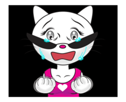 Sweetheart Cat 2- animated sticker sticker #14401969