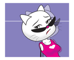 Sweetheart Cat 2- animated sticker sticker #14401971